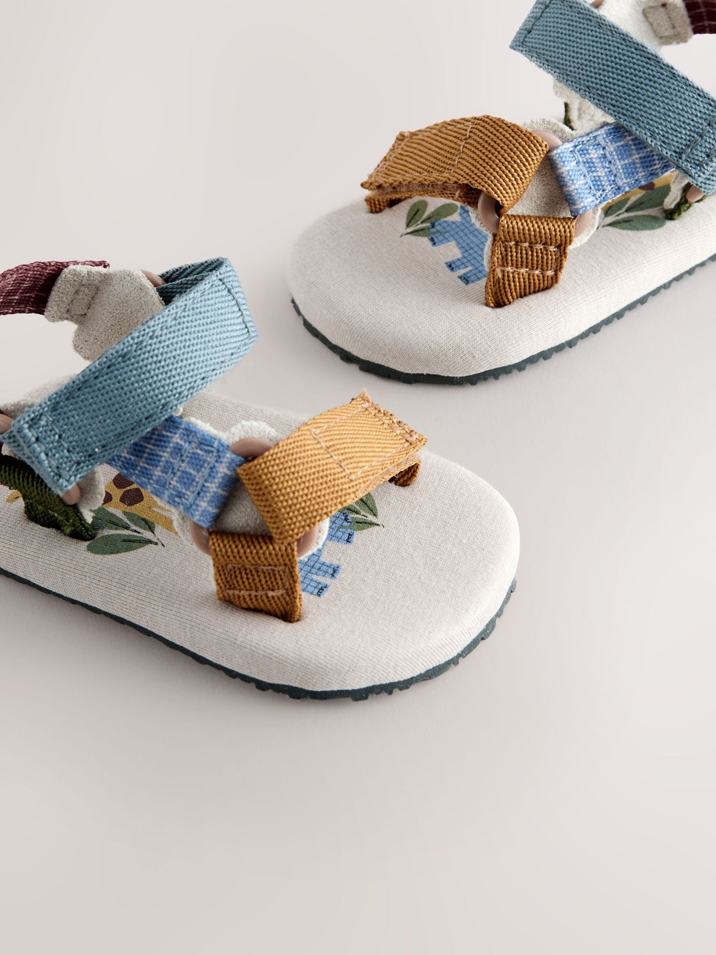 Neutral Safari Baby Trekker Sandals (0-2mths) image 5