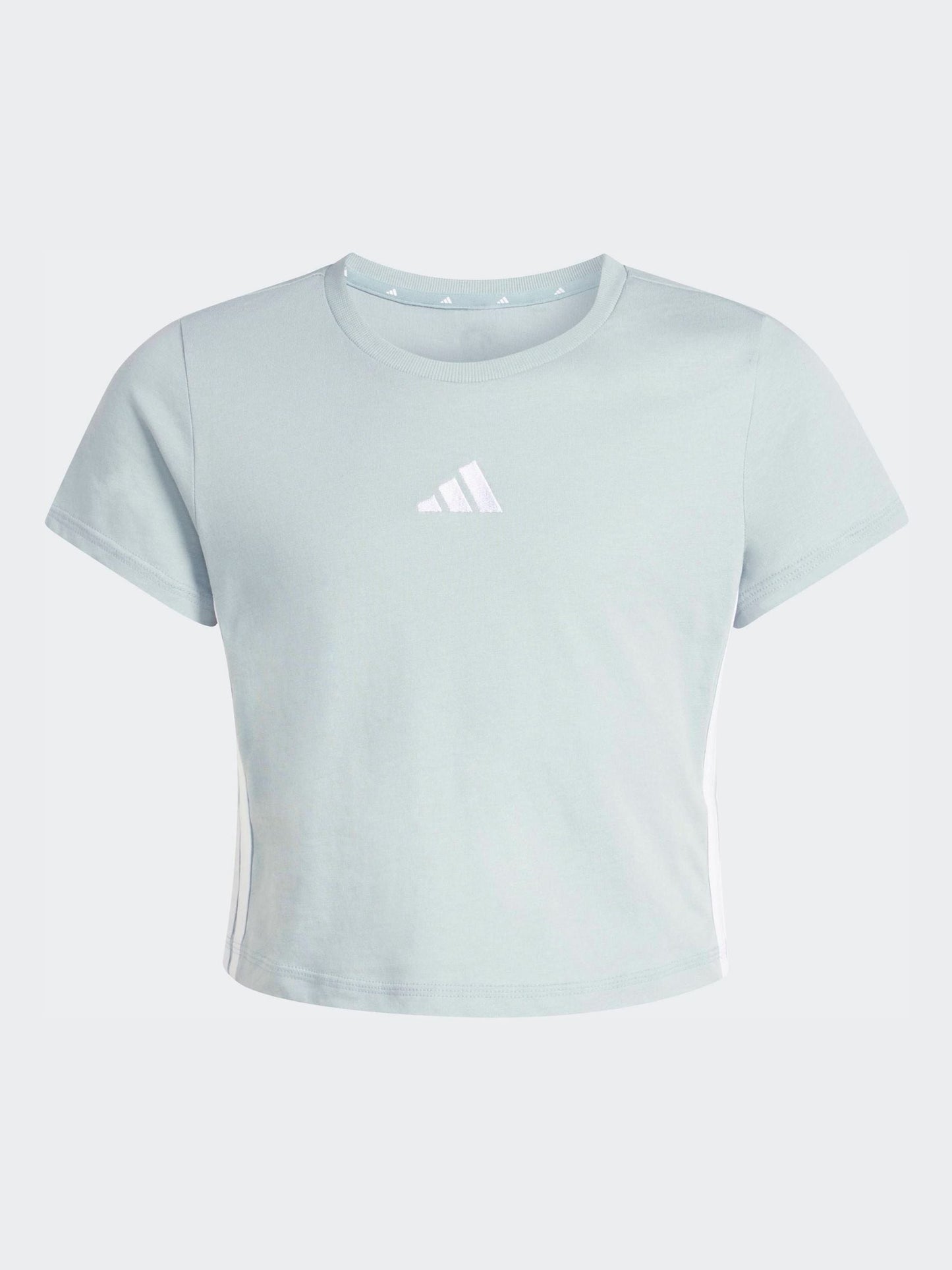 Dsiney Kidz - adidas Green 3-Stripes Essentials Baby T-Shirt image 6