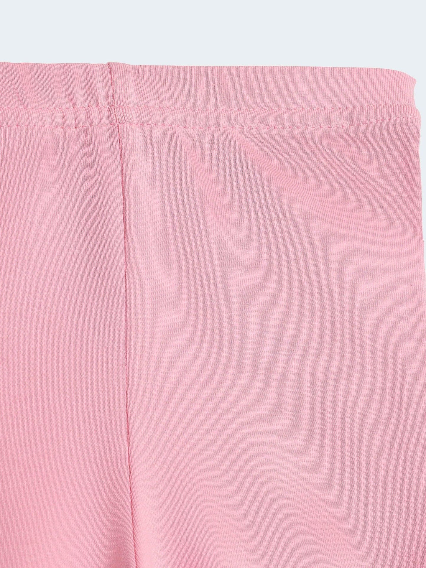 adidas Originals Pink T-Shirt and Cycling Shorts Infant Set image 7