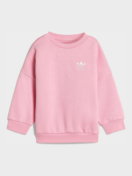 adidas Originals Pink Oversized Sweatshirt & Leggings set image 2