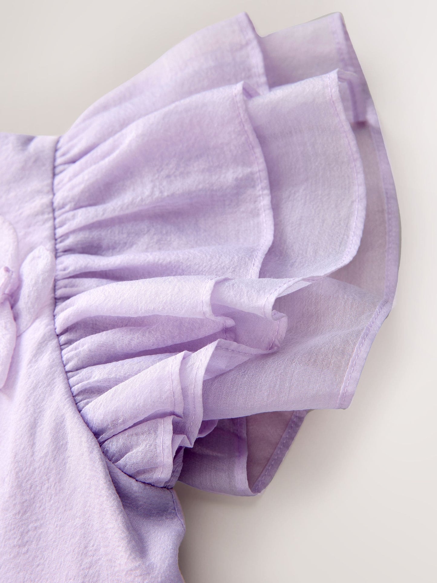 Laura Ashley Lilac Purple Petal Flower Bridemaid Dress image 8
