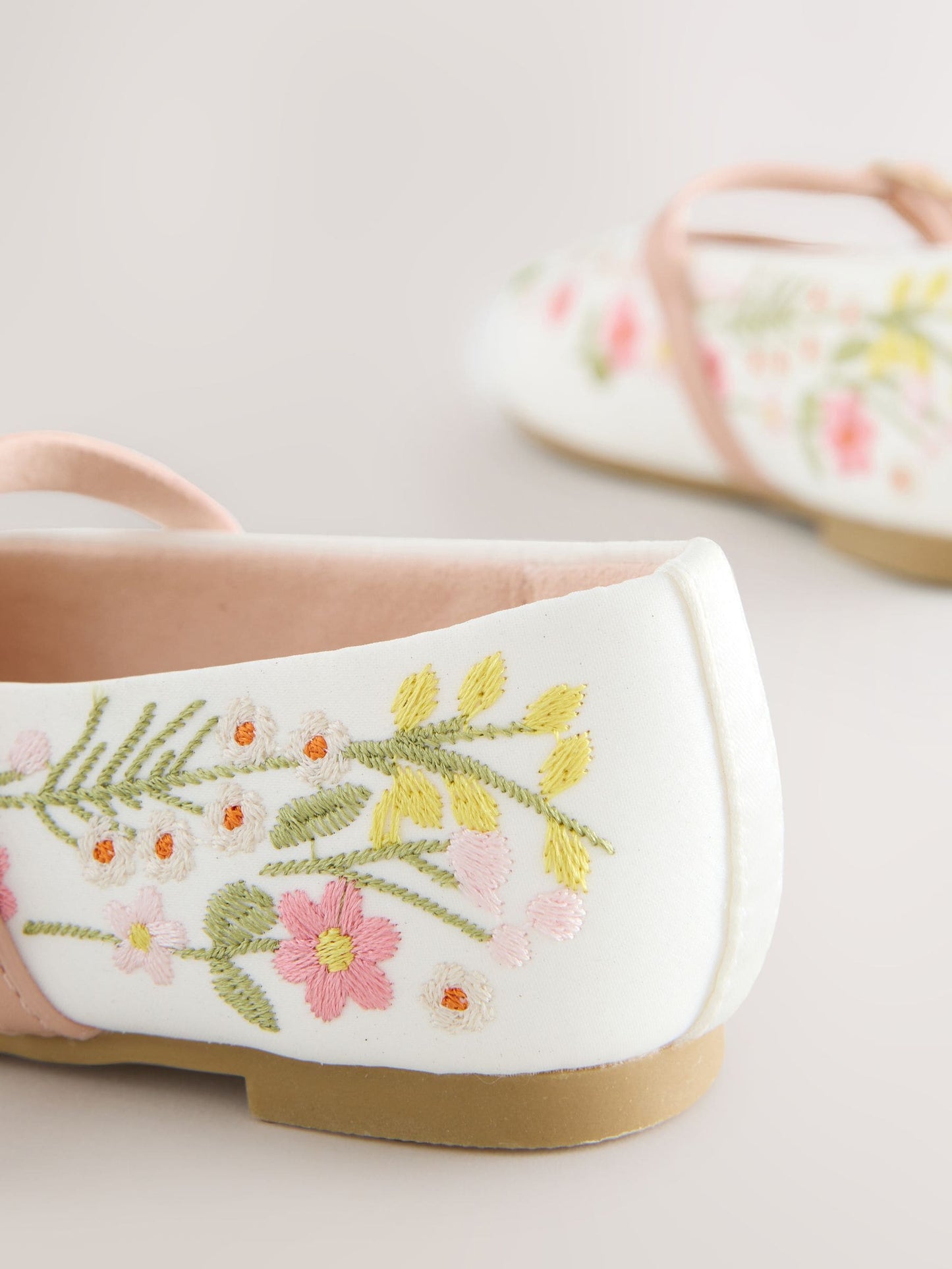 Multi Embroidered Occasion Mary Jane Shoes image 8