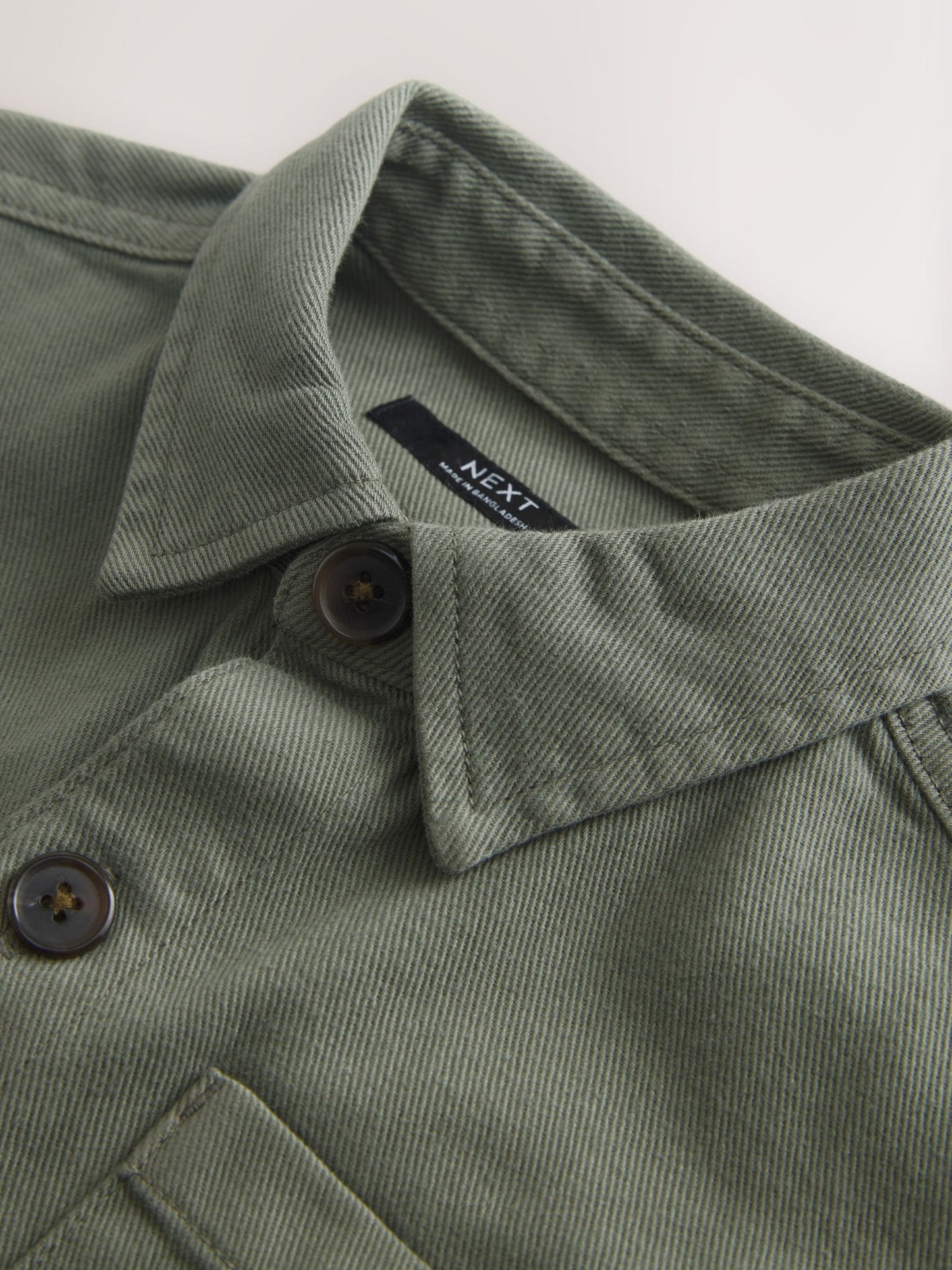 Dsiney Kidz - Khaki Green Canvas Overshirt (3-16yrs) image 7