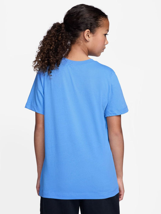 Dsiney Kidz - Nike University Blue Short Sleeve Club T-Shirt image 2