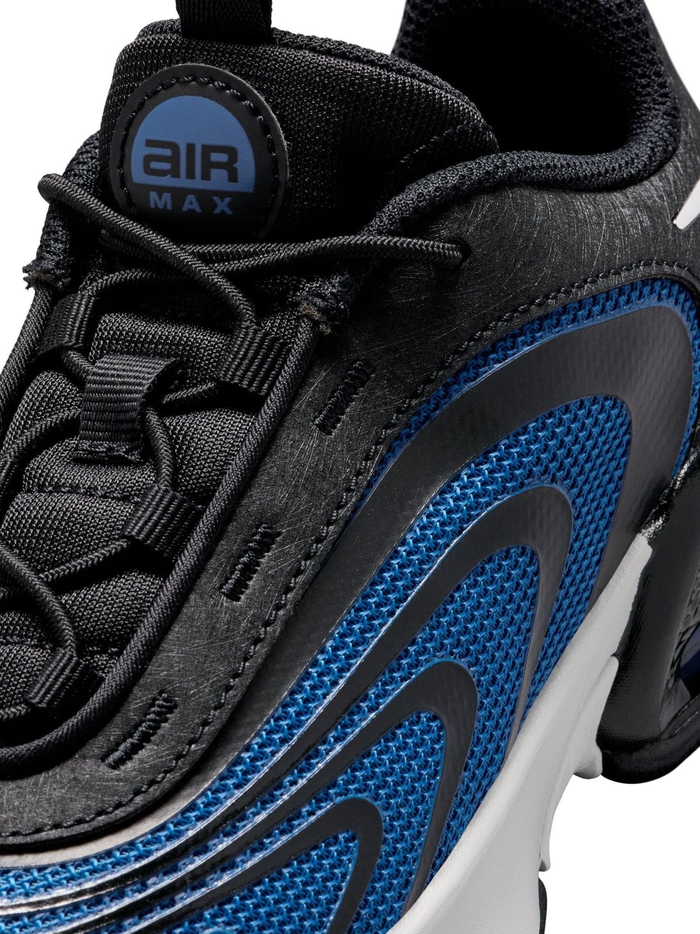 Nike Blue/Black Junior Air Max Fire Trainers image 4