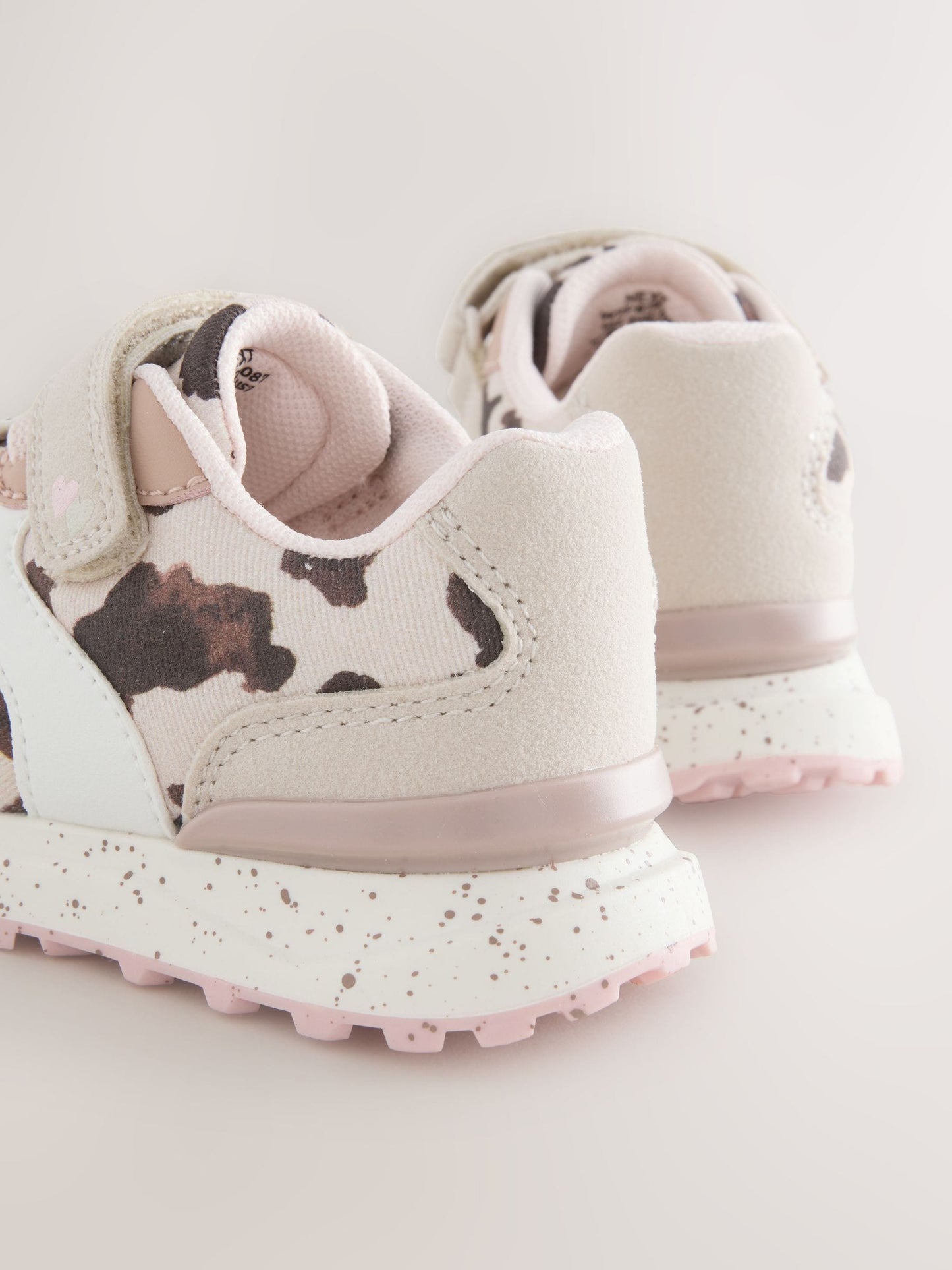 Neutral Animal Elastic Lace Touch Fastening Trainers image 6