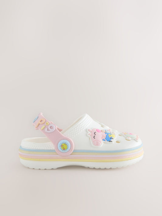 Cream Peppa Pig Character Clogs image 2