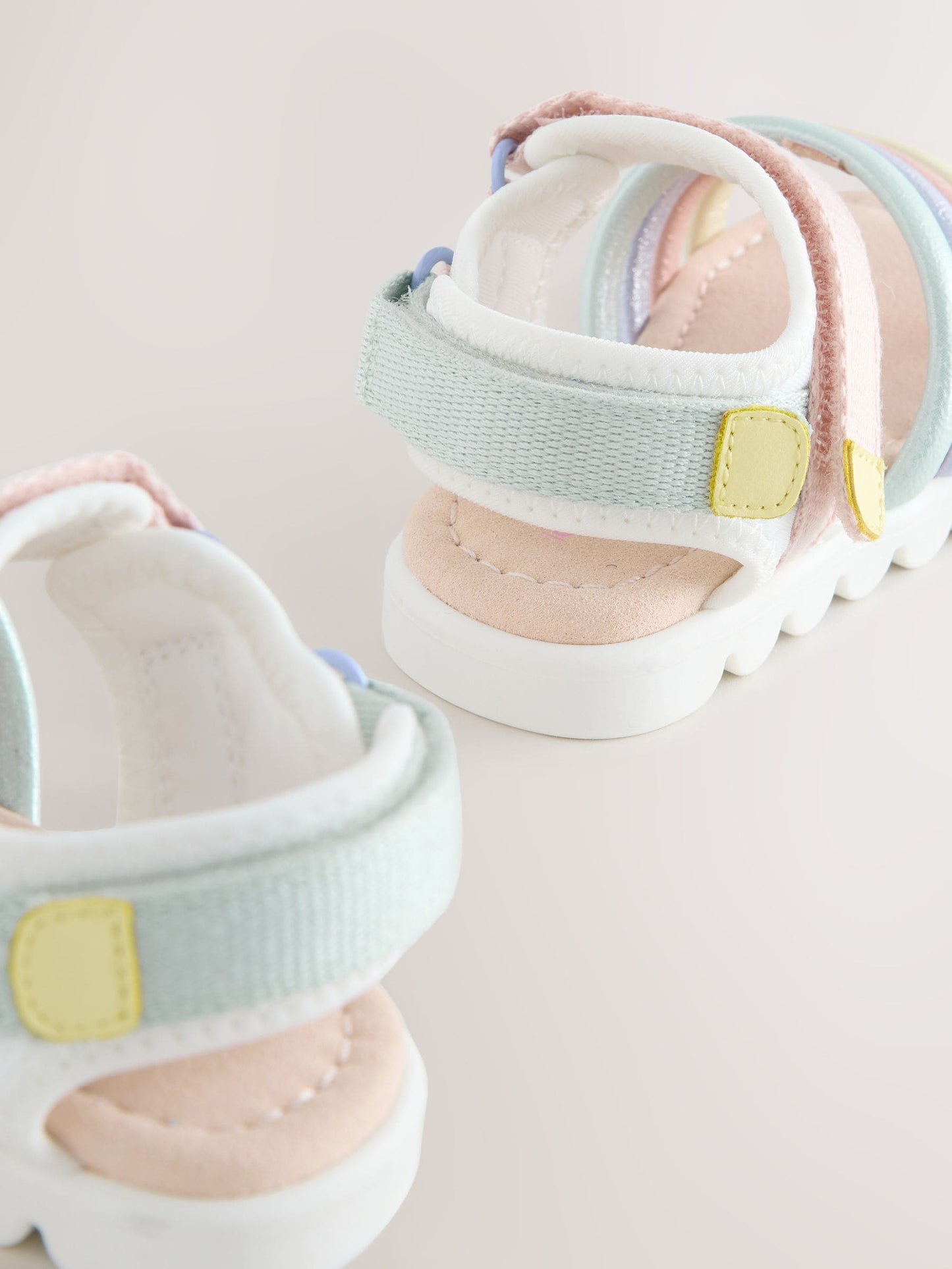 Multi Pastel Trekker Sandals image 8