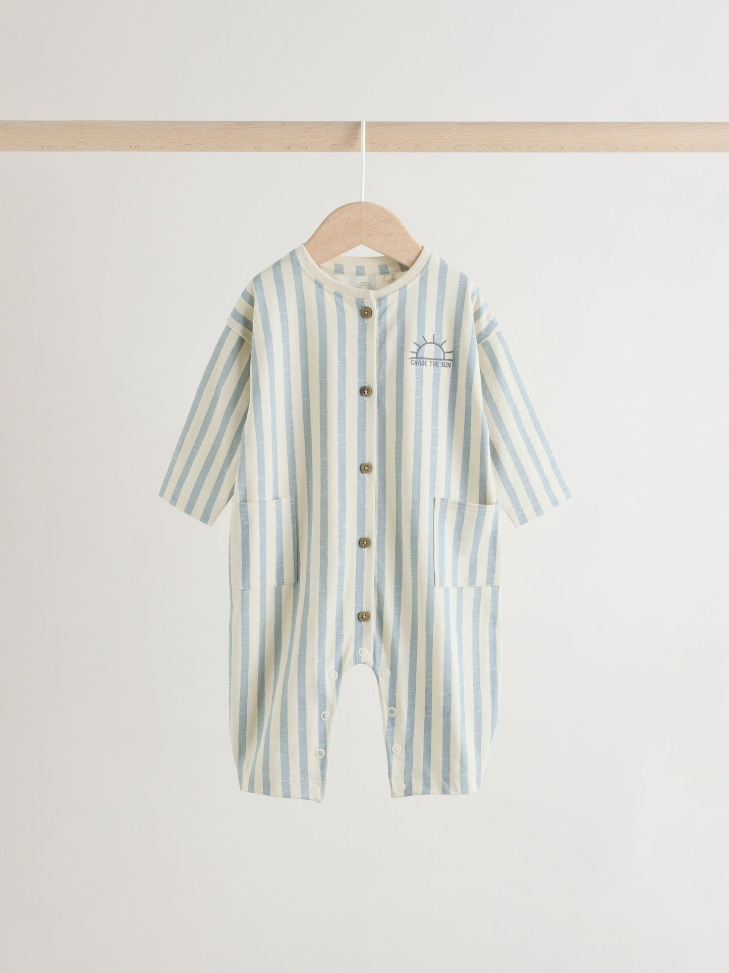 Grey Scandi Cactus Baby Rompers 3 Pack image 8