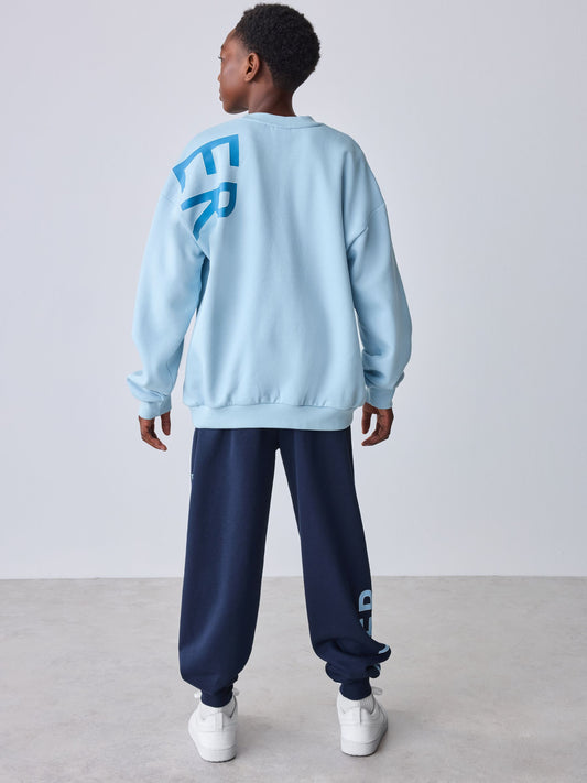 Baker by Ted Baker Oversized Graphic Sweatshirt and Joggers Set image 2