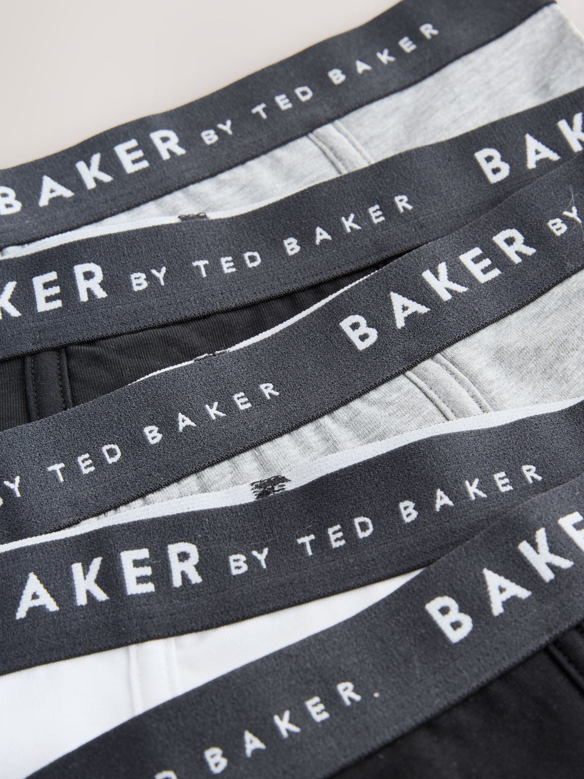 Dsiney Kidz - Baker by Ted Baker Grey Boxers 5 Pack image 5