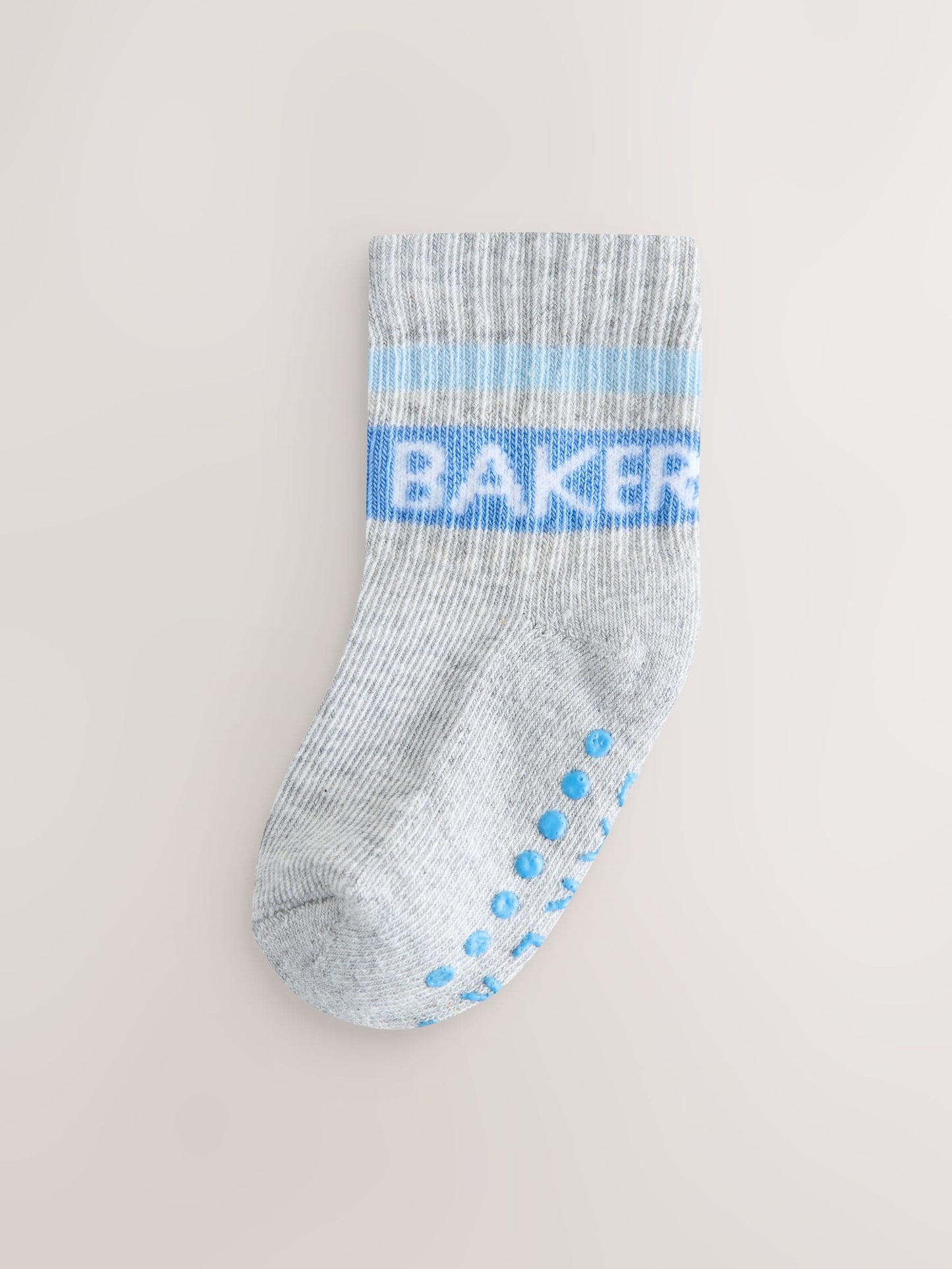 Baker by Ted Baker Baby Gripper Multi Socks 3 Pack image 4