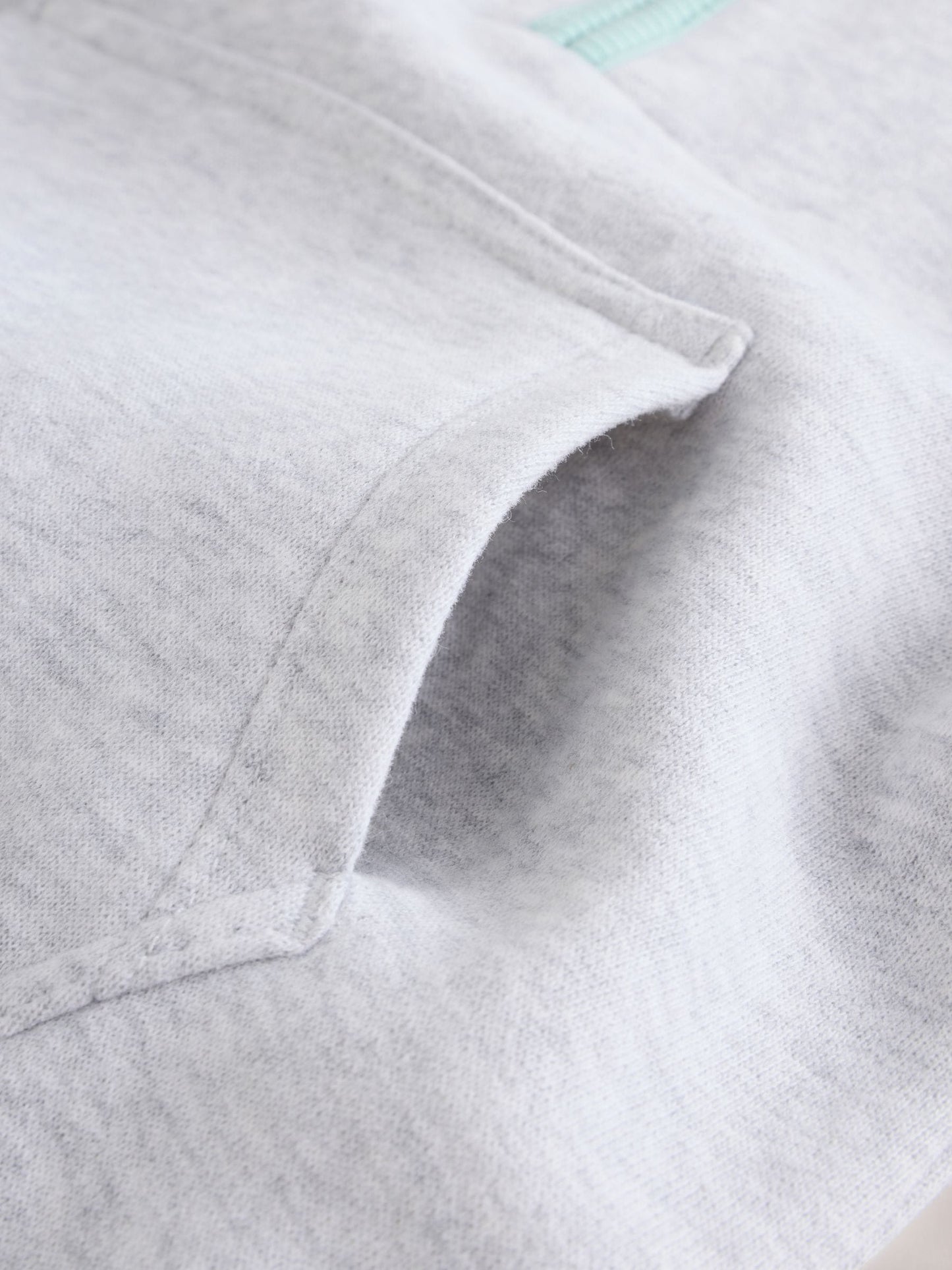 Grey Colourblock Hooded Baby Sweat Romper (0mths-3yrs) image 8
