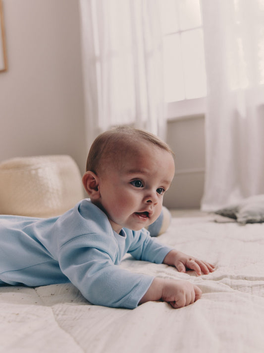 Blue Car Baby Top and Trousers Set (0mths-3yrs) image 2