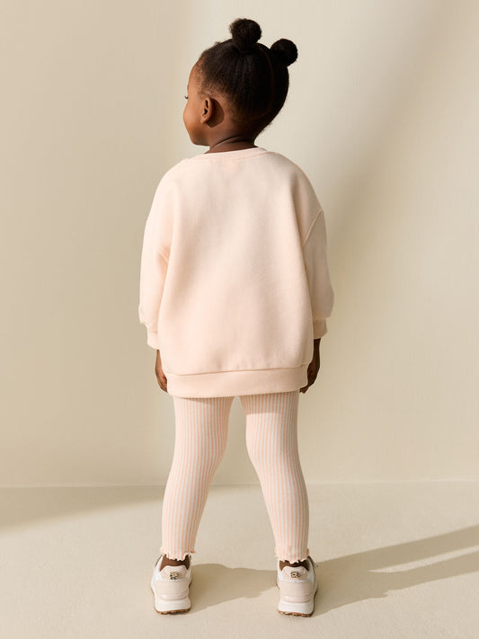 Pink Ballerinas Sweatshirt and Leggings Set (3mths-7yrs) image 2