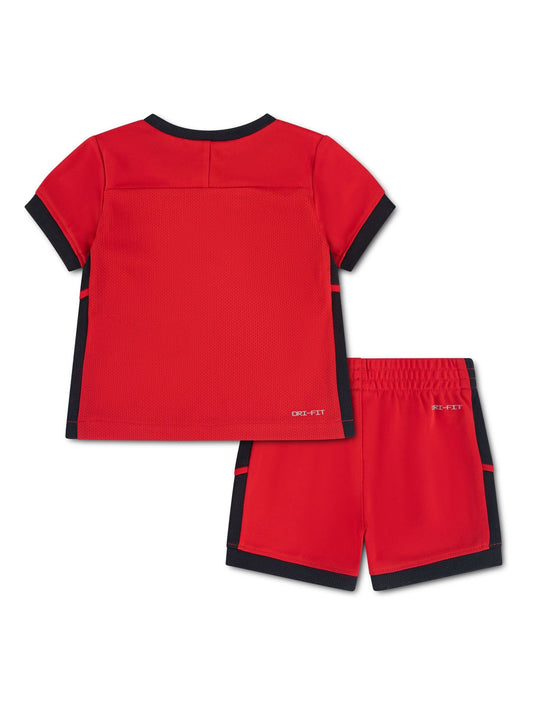 Dsiney Kidz - Nike Red Dri-FIT Academy T-Shirt and Shorts Set image 2