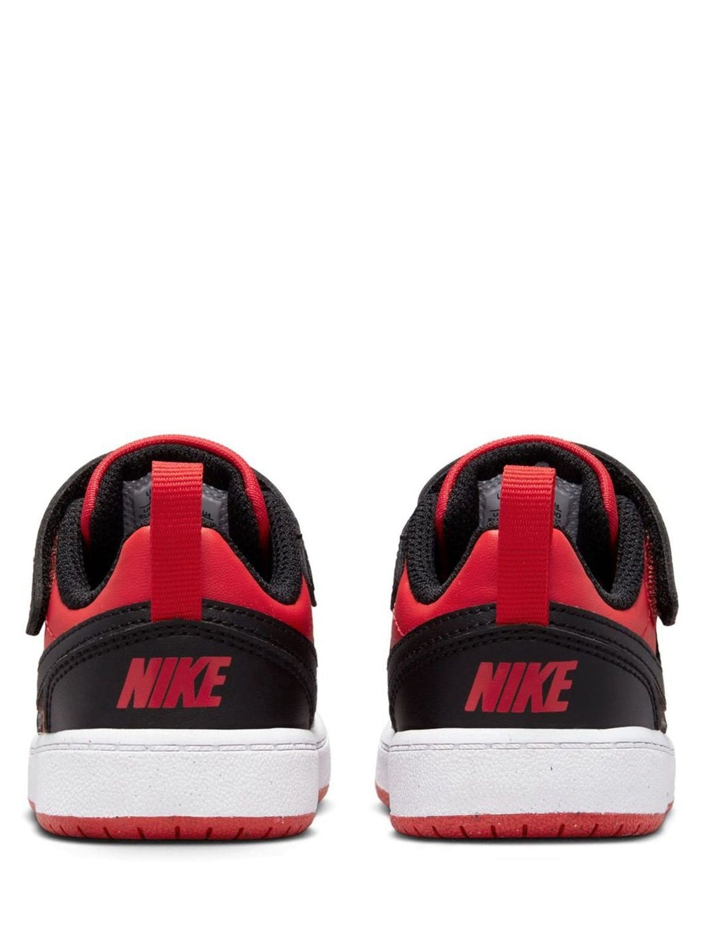 Nike Red/Black Infant Court Borough Low Recraft Trainers image 6