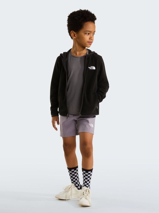 Dsiney Kidz - The North Face Black Kids Glacier Full Zip Hooded Fleece image 2