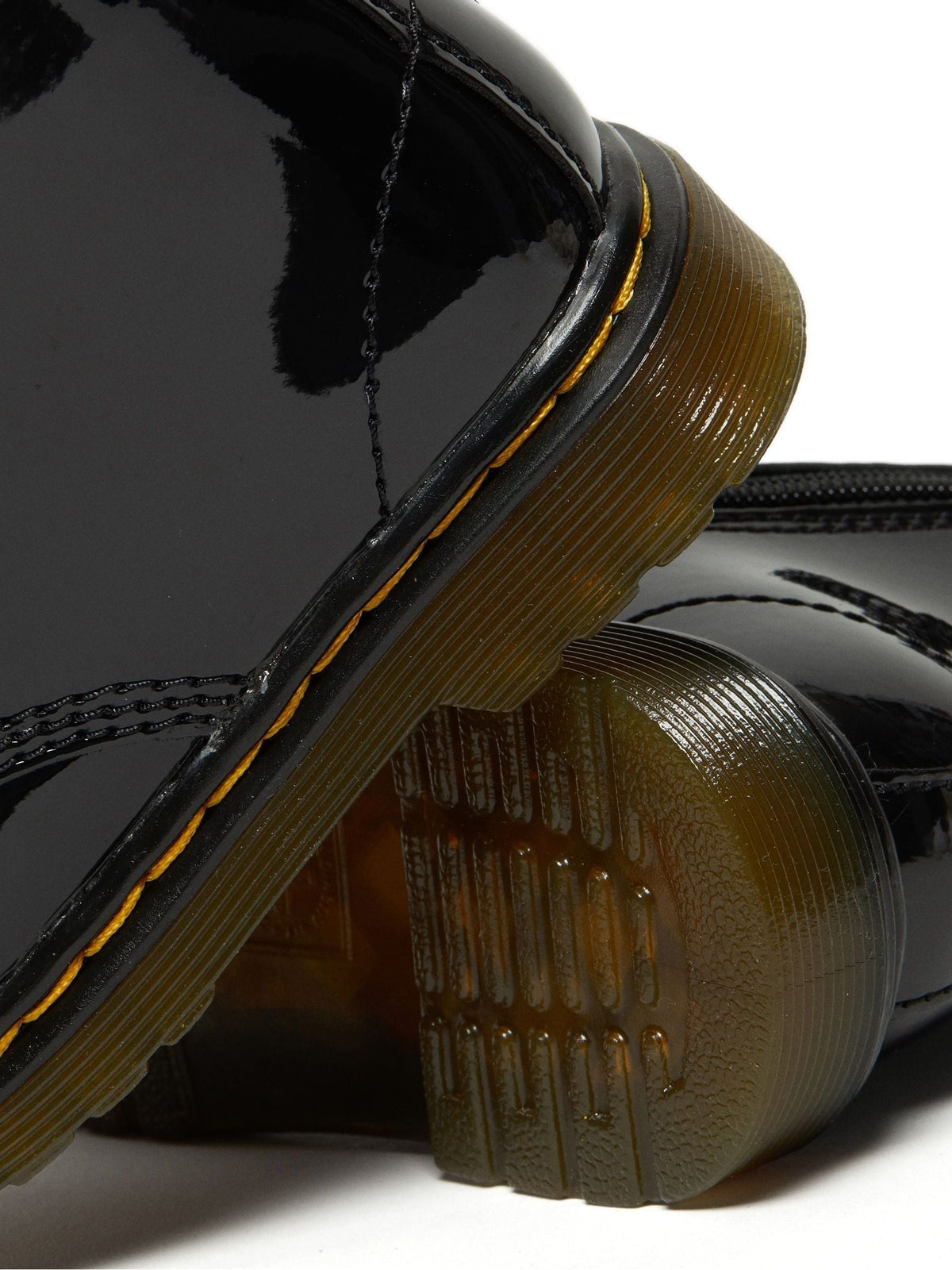 Dr. Martens Black 1460 T Patent Lamper Shoes image 4