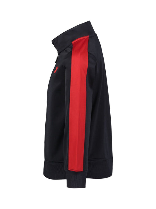 Dsiney Kidz - Under Armour Black Brushed Tricot Zip Through Tracksuit image 2