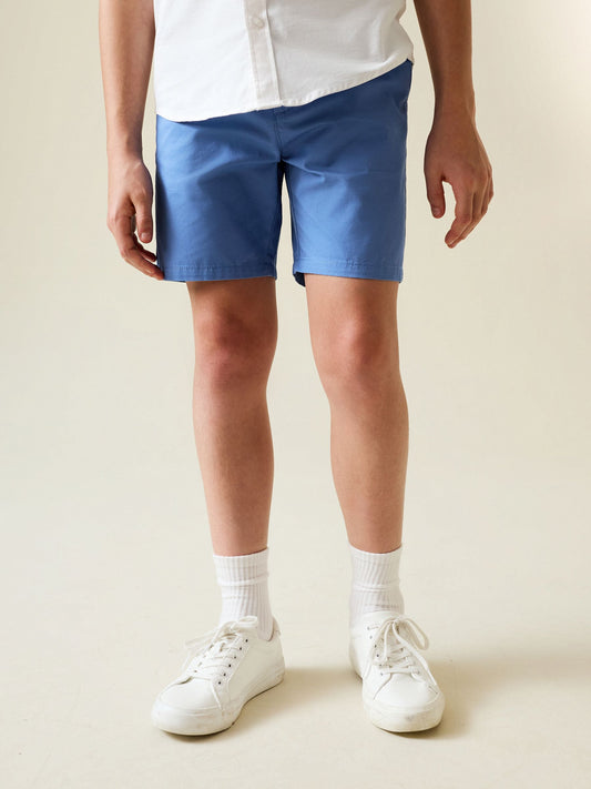 Disney Kidz - Blue Regular Fit Chino Shorts (3-16yrs) image 1