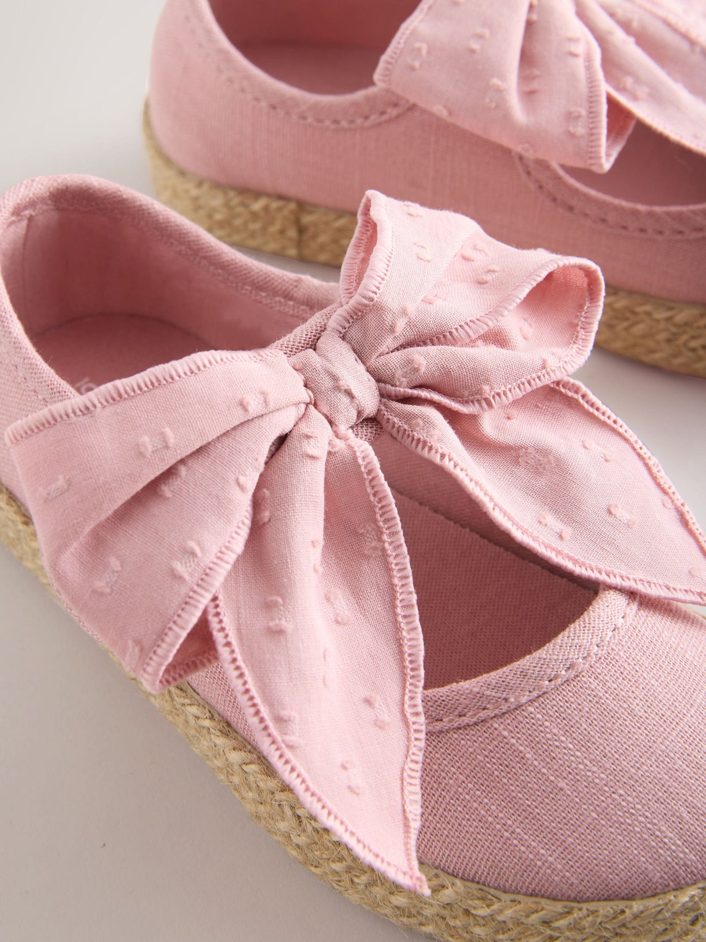 Dsiney Kidz - Pink Bow Espadrille Shoes image 5