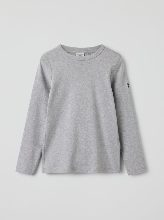 Dsiney Kidz - Polarn O. Pyret Grey Cotton Long Sleeve Top image 2