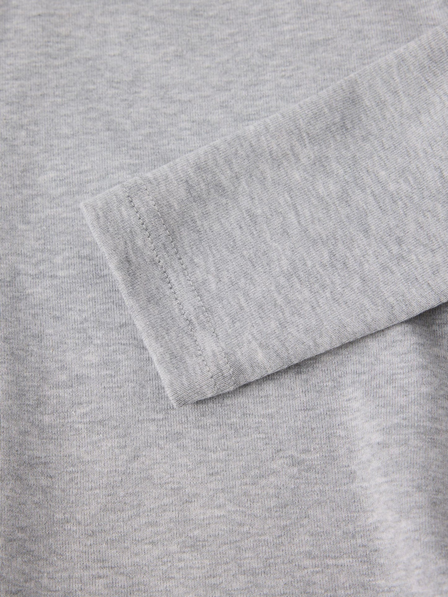 Polarn O. Pyret Grey Cotton Long Sleeve Top image 4