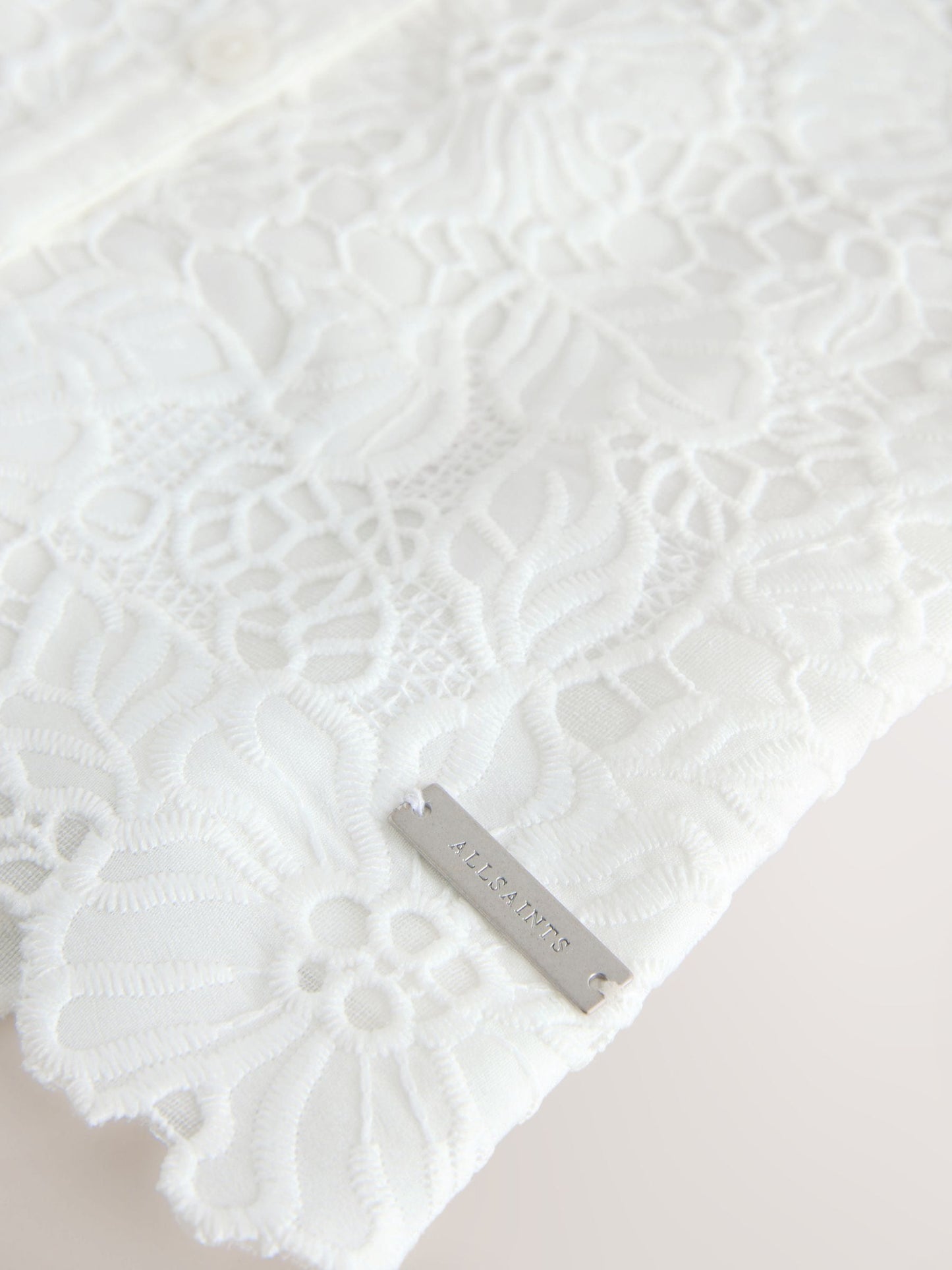 Dsiney Kidz - smALLSAINTS White Lace Top and Shorts Set image 10