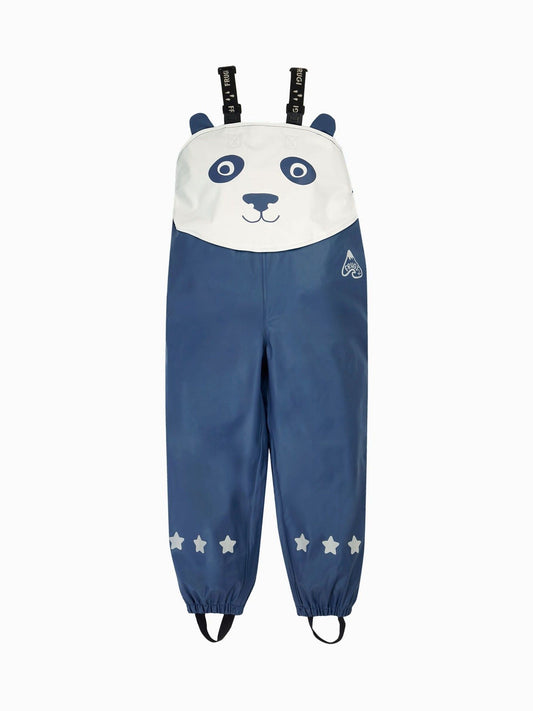 Frugi Blue Character Puddle Buster Trousers image 2