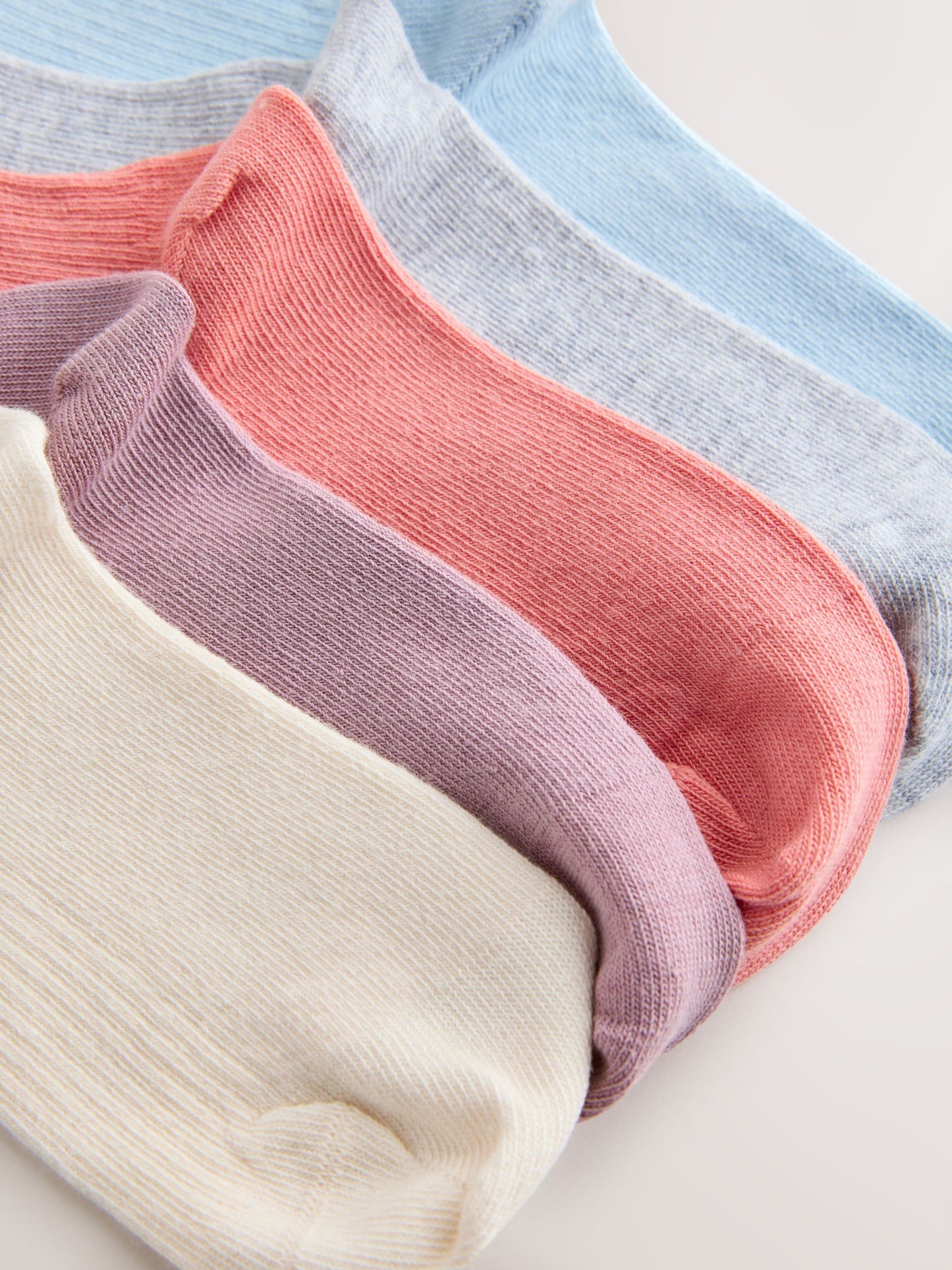 Multi Cotton Rich Ruffle Frill Socks 5 Pack image 3