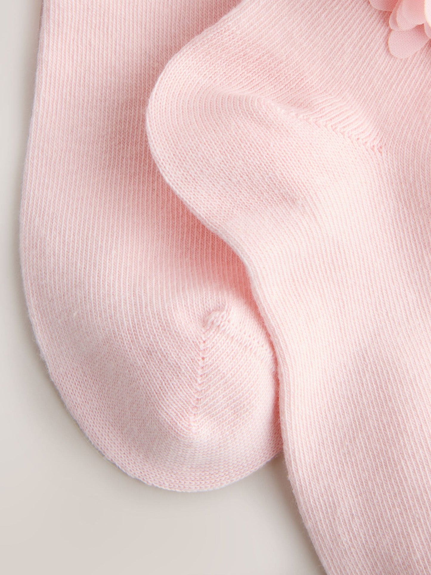 Pink 2 Pack Cotton Rich Bridesmaid Ankle Socks image 3