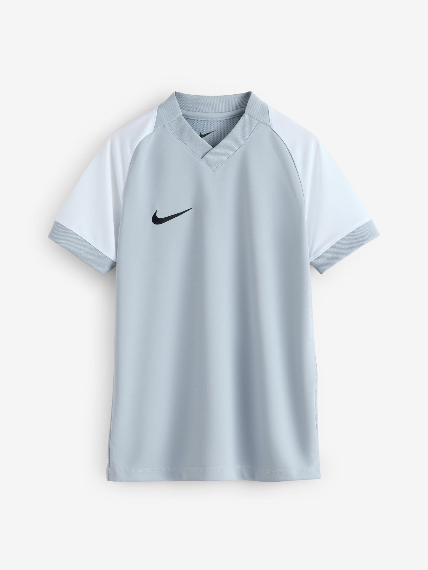 Dsiney Kidz - Nike Wolf Grey and Cream Natural Dri-FIT Challenge VI Football T-Shirt image 1