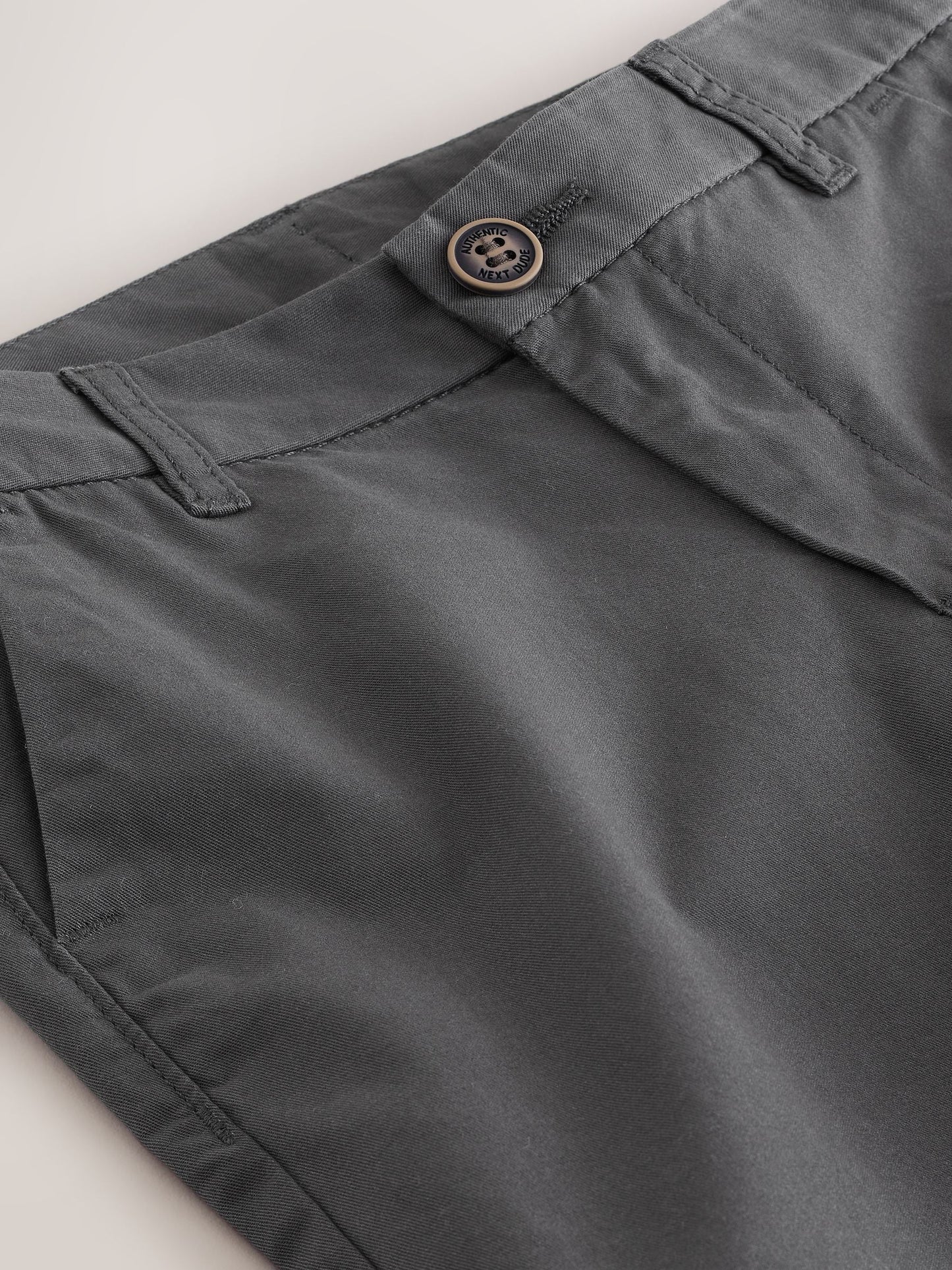 Dsiney Kidz - Charcoal Grey Regular Fit Chino Shorts (3-16yrs) image 7
