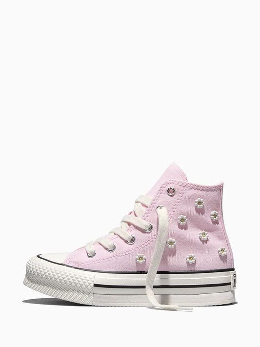 Converse Pink Chuck Taylor EVA Lift Beads Trainers image 2