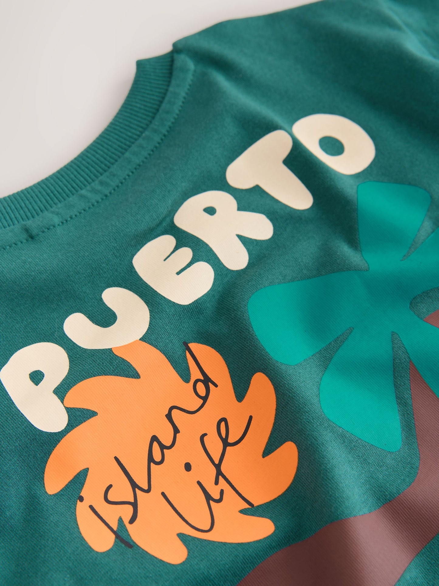 Dsiney Kidz - Teal Blue Puerto Rico Short Sleeve Back Print T-Shirt (3mths-7yrs) image 10