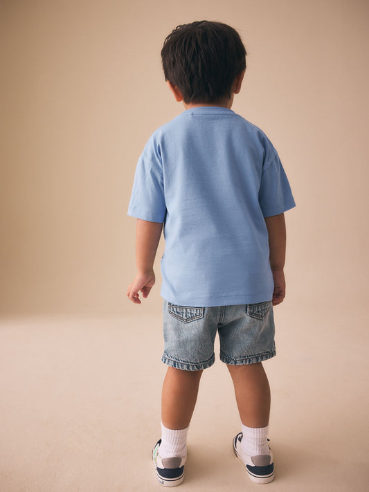 Blue Toy Story Short Sleeve T-Shirt (3mths-8yrs) image 3