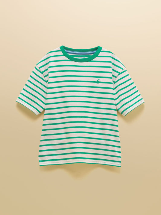 Joules Boys' Let's Go Blue & Green Short Sleeve T-Shirts 2 Pack image 2