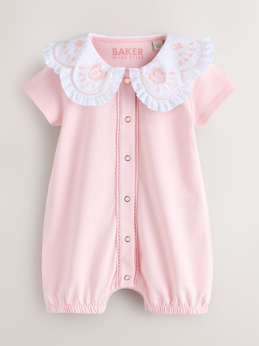 Baker by Ted Baker 2 Pack Collared Rompers image 3