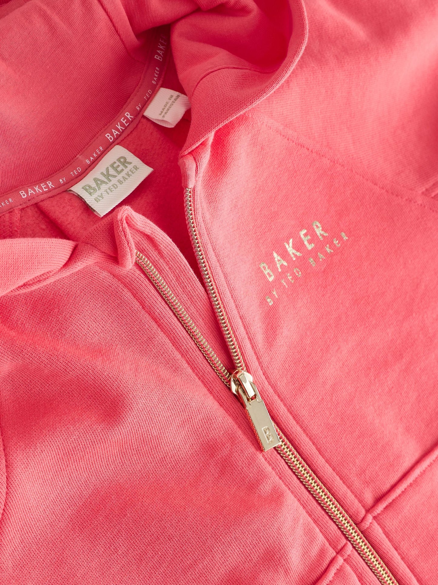 Baker by Ted Baker Oversized Zip-Through Hoodie image 10