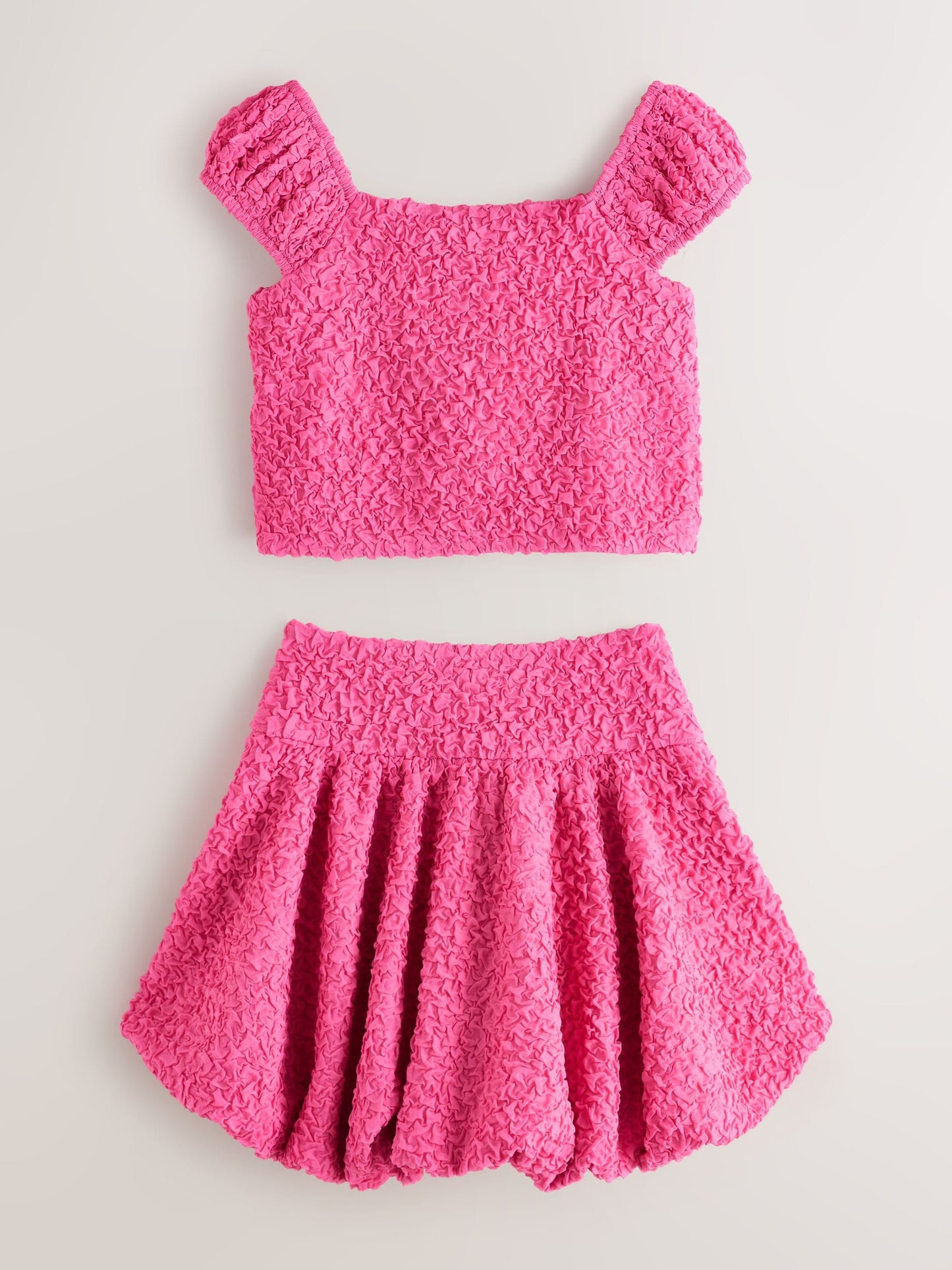 Baker by Ted Baker 2 Piece Textured Bardot Top & Skirt Set image 8