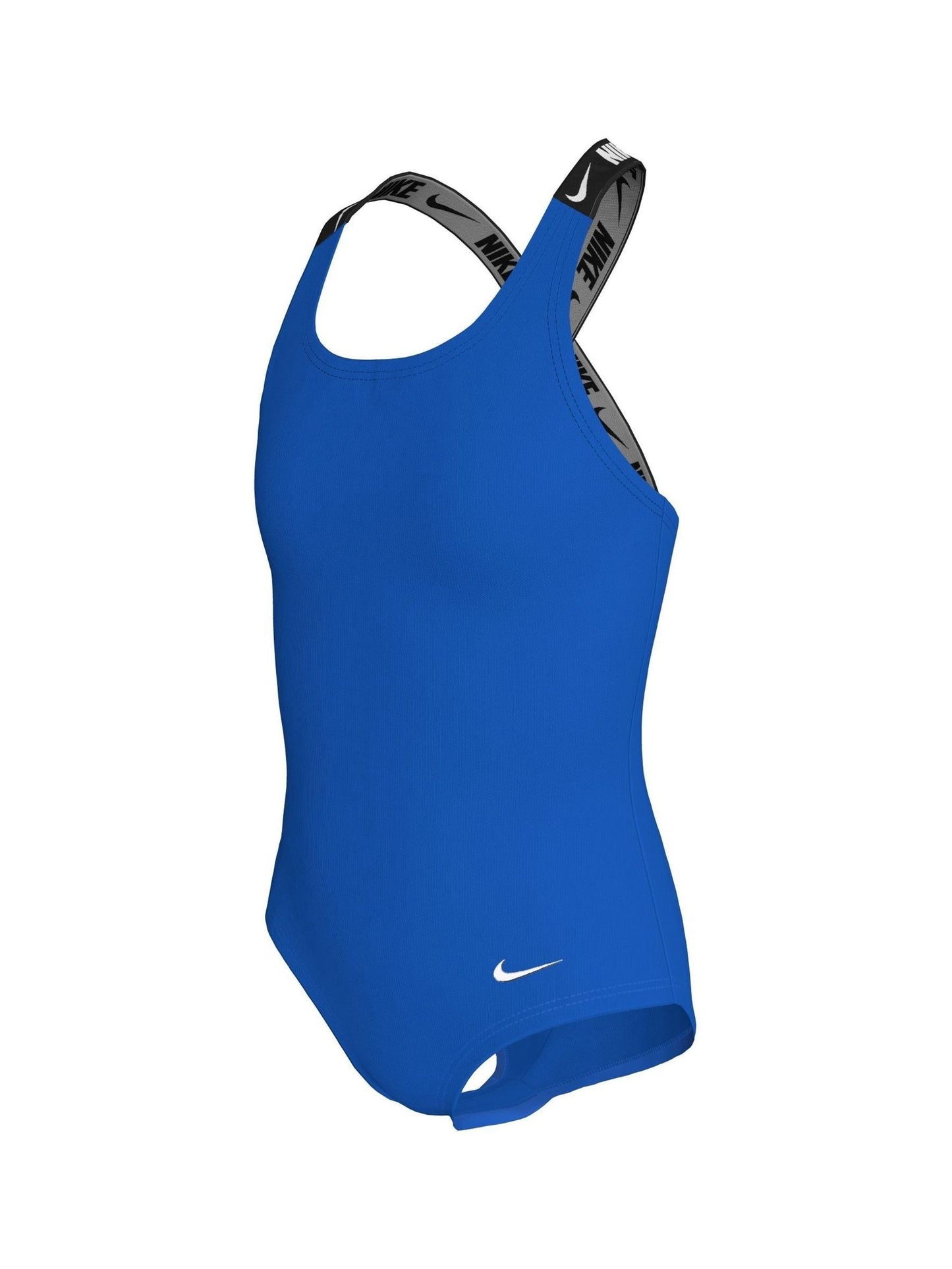 Dsiney Kidz - Nike Blue Logo Tape Crossback One Piece Swimsuit image 3