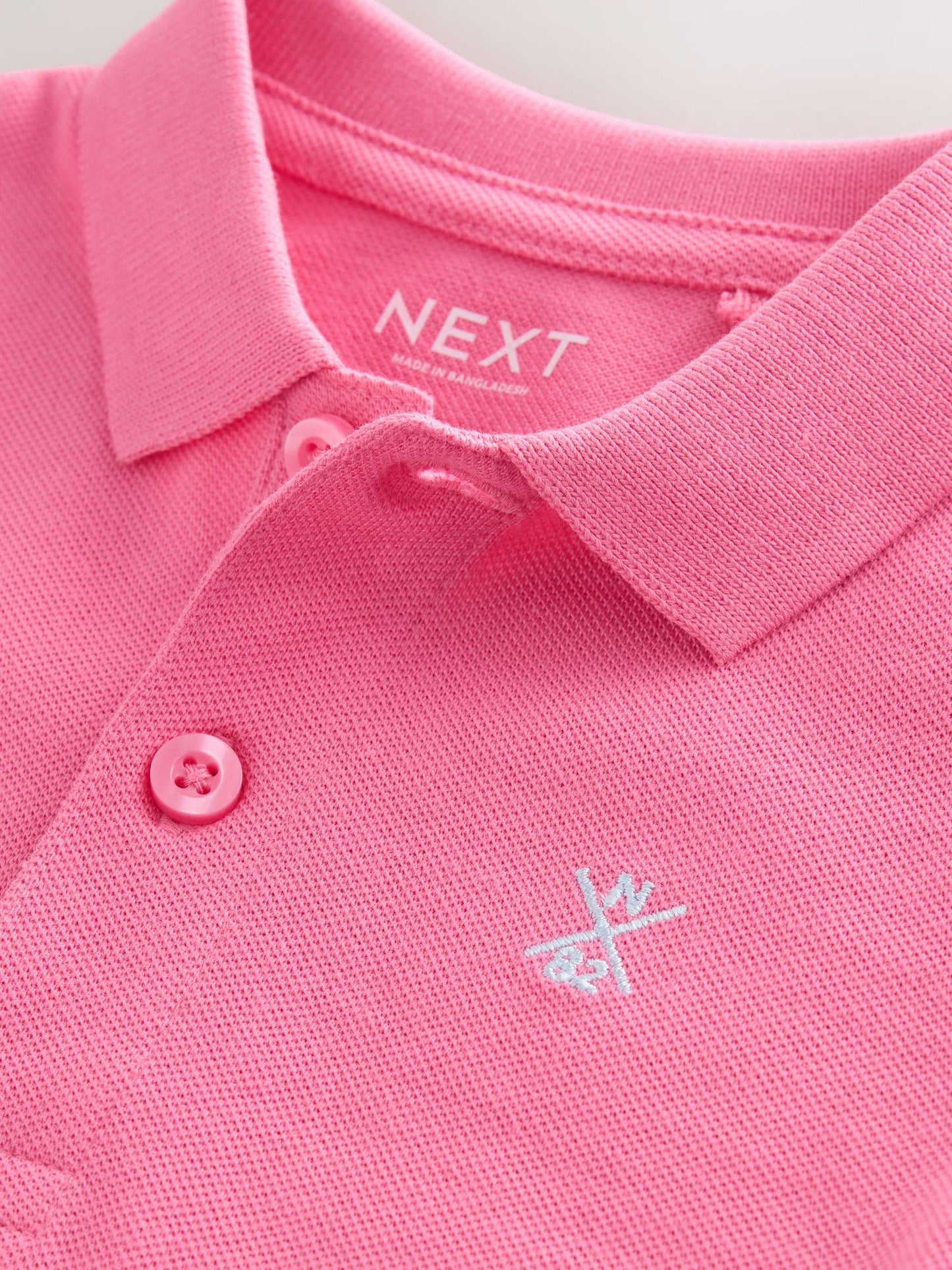 Dsiney Kidz - Bright Pink Short Sleeve Polo Shirt (3mths-7yrs) image 4