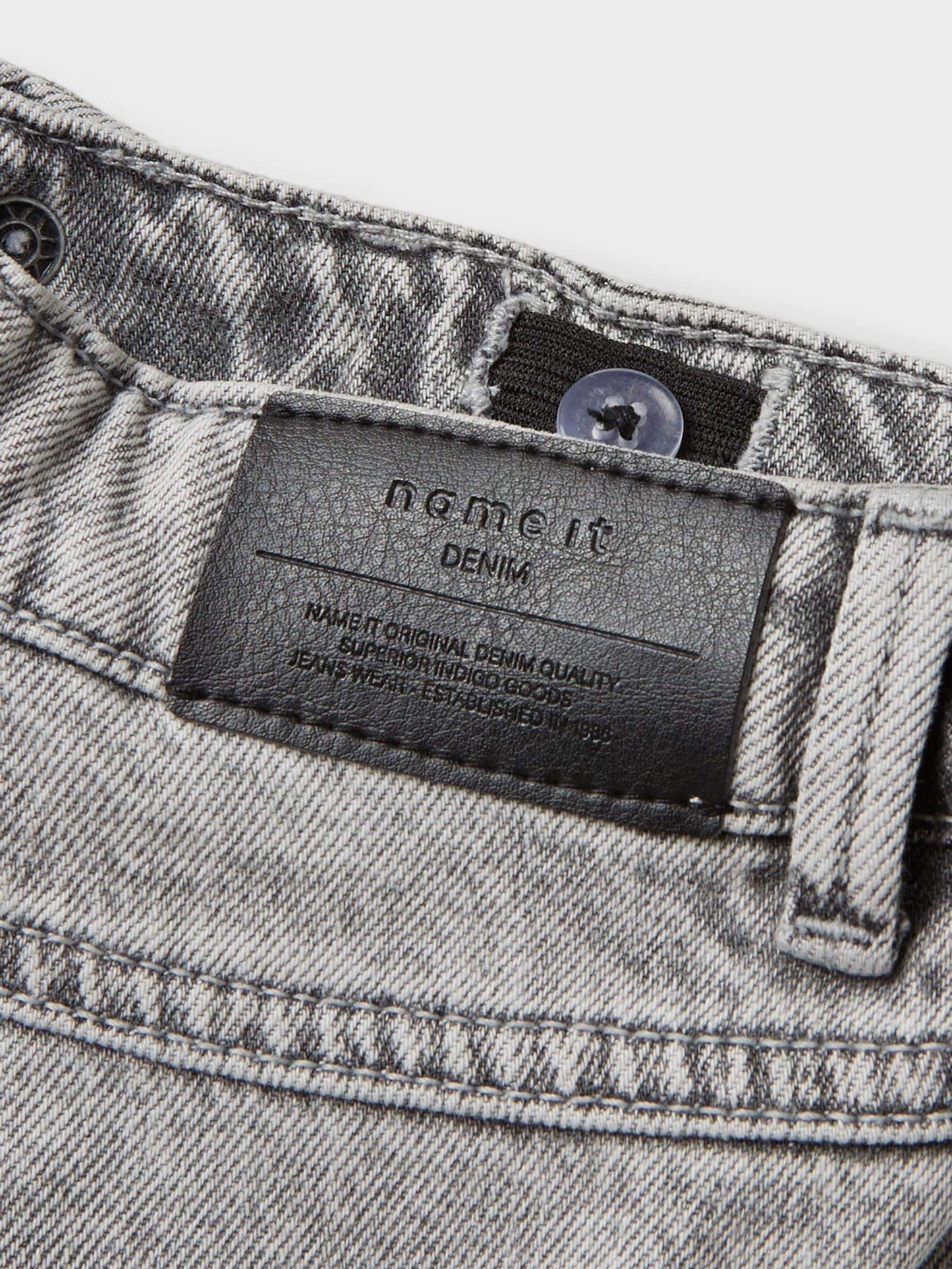 Dsiney Kidz - Name It Grey Wide Leg Jeans image 5