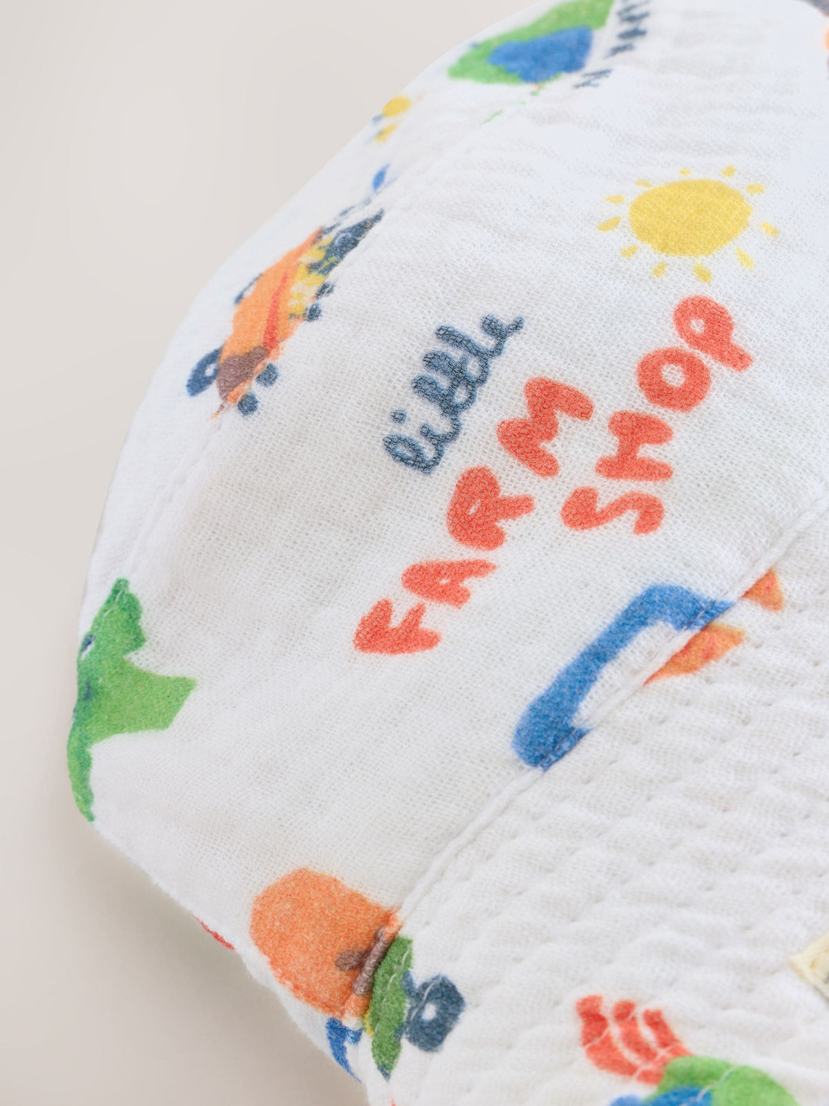 Blue Farm Woven Baby Bucket Hats 2 Pack image 5