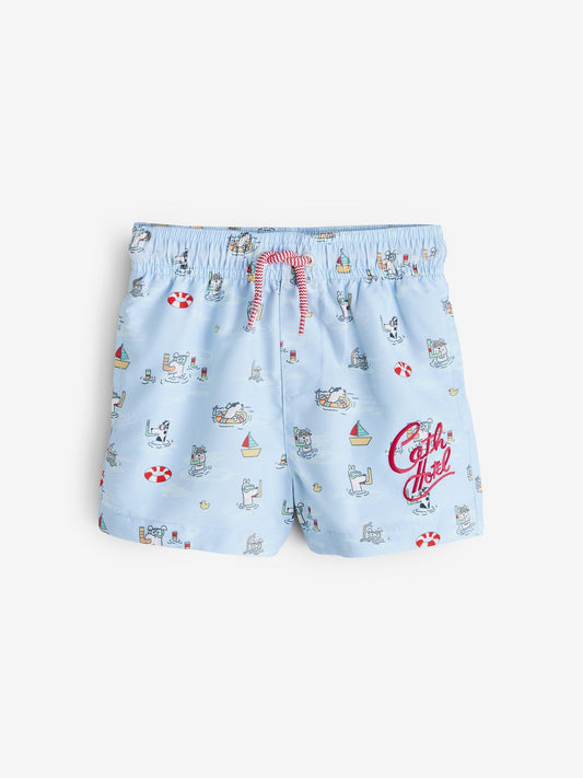 Blue Cath Kidston Swim Shorts (3mths-7yrs) image 2