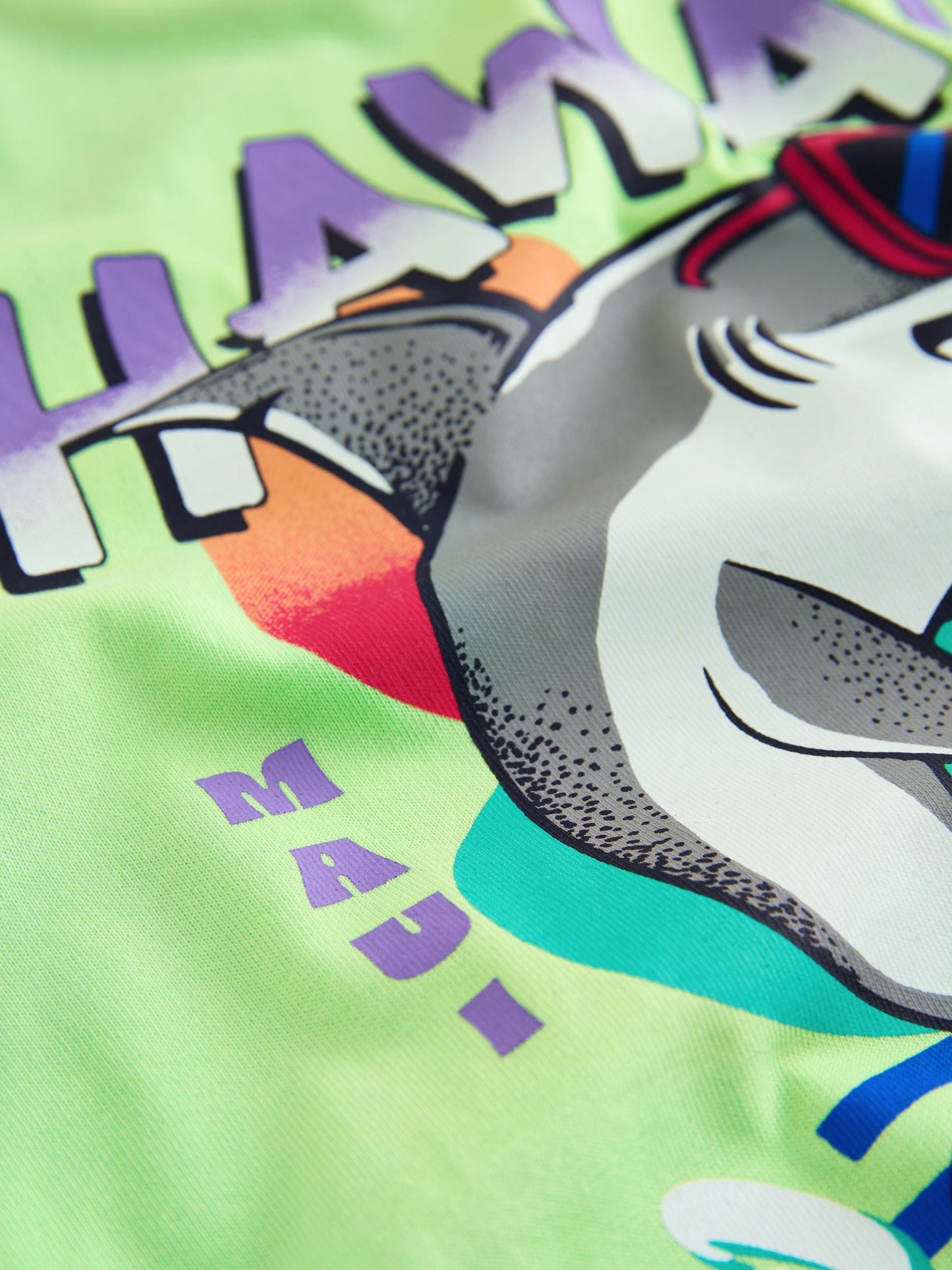 Dsiney Kidz - Purple/Green/White Relaxed Fit Graphic Print Short Sleeve T-Shirts 3 Pack (3-16yrs) image 7