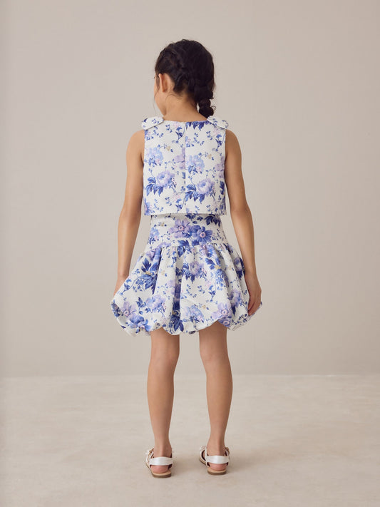 Laura Ashley Multi Peony Garden Top and Skirt Set image 2