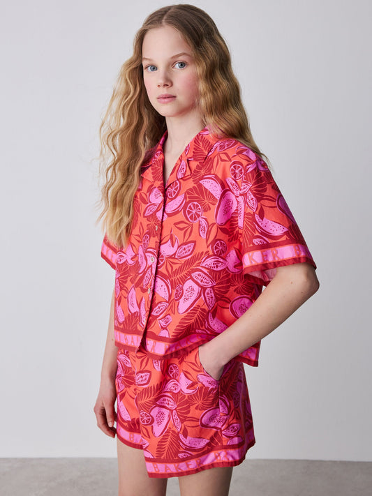 Baker by Ted Baker 2 Piece Printed Shirt & Shorts Set image 2