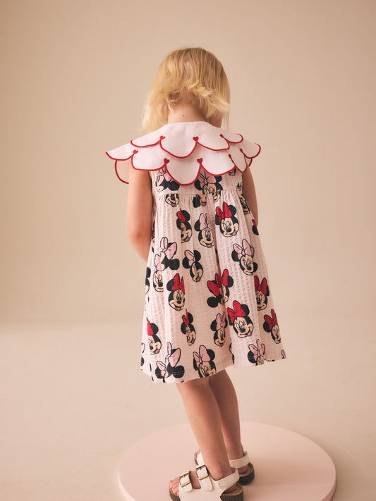 Dsiney Kidz - Red Minnie Collared Disney Dress (3mths-7yrs) image 2